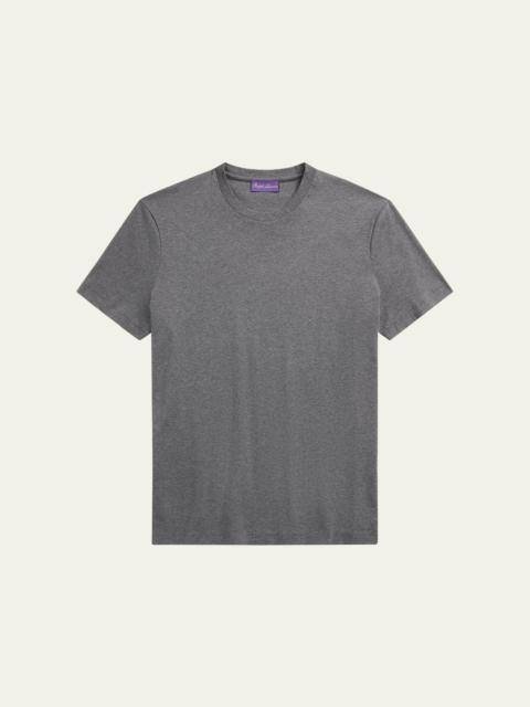 Men's Silk-Cotton Crew T-Shirt