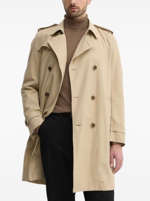 BOSS double-breasted trench coat