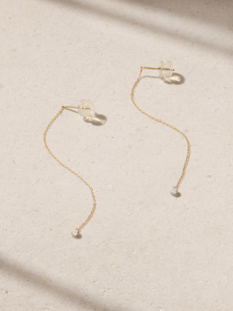 PERSÉE Danaé 18-karat Gold Diamond Earrings