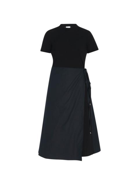 ROSETTA GETTY Apron Combo midi dress