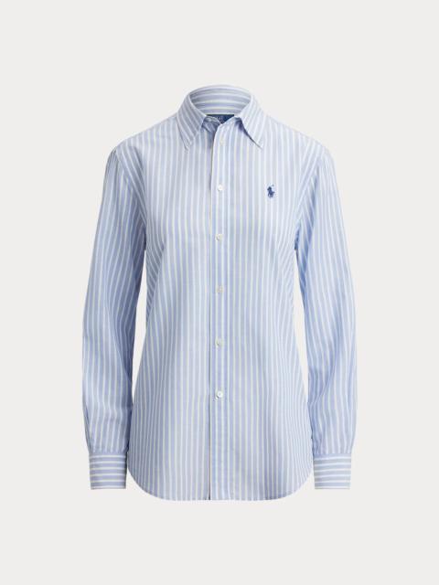 Polo Ralph Lauren Classic Fit Striped Cotton-Linen Shirt
