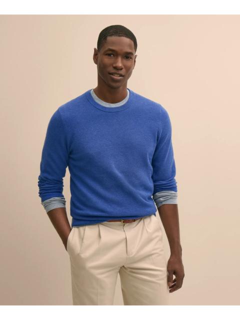 Brooks Brothers Supima® Cotton Pique Crewneck Sweater