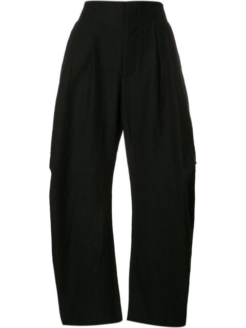 UMA WANG curved leg trousers