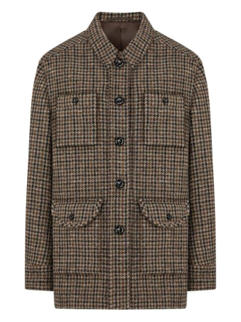 BLAZÉ MILANO Tayrona Lokai check-pattern jacket