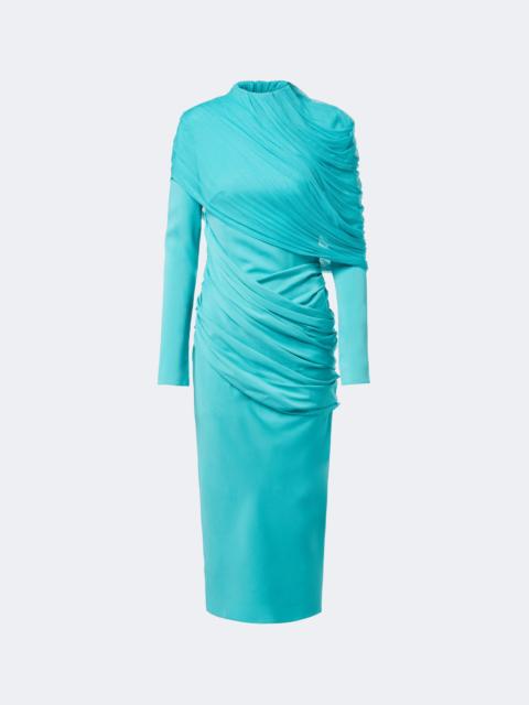 CHRISTOPHER ESBER Veil draped caped midi dress