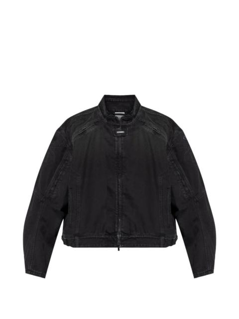VETEMENTS zipped denim jacket