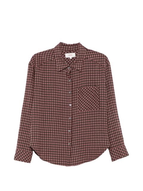 XÍRENA Jordy checked buttoned-down shirt
