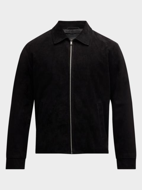 Theory Men's Hazelton Leather Blouson Jacket