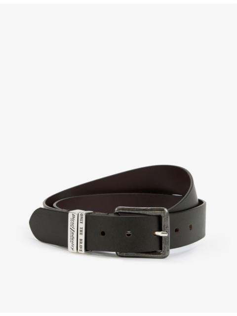 Diesel B-Guarantee leather belt