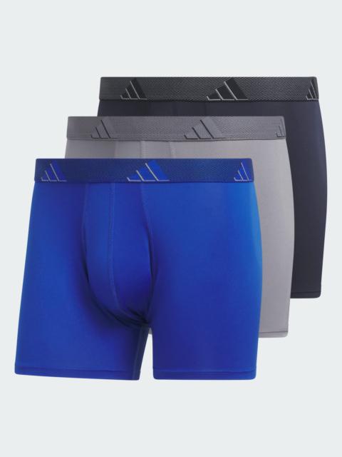 adidas Microfiber 3-Pack Trunk Underwear