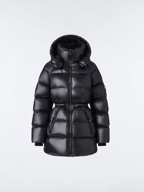 MACKAGE KARSYN lustrous light down jacket with removable hood