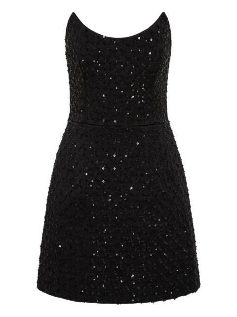 REBECCA VALLANCE Neve sequin-embellished mini dress