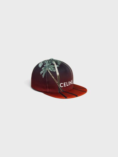 CELINE CELINE SNAPBACK CAP IN COTTON