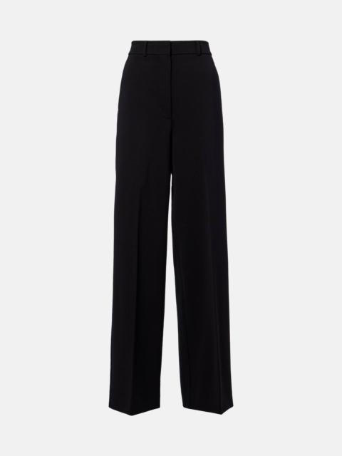 Sportmax Vetusta crêpe wide-leg pants
