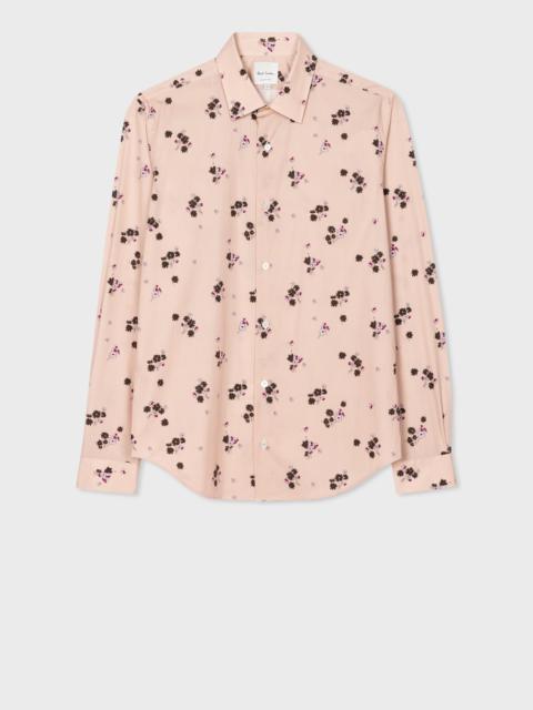Paul Smith Pink 'Narcissus Floral' Shirt