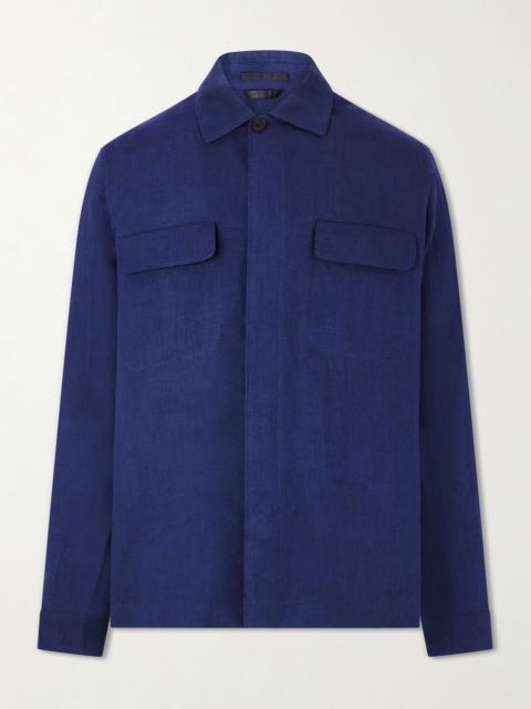Sunspel Linen Overshirt