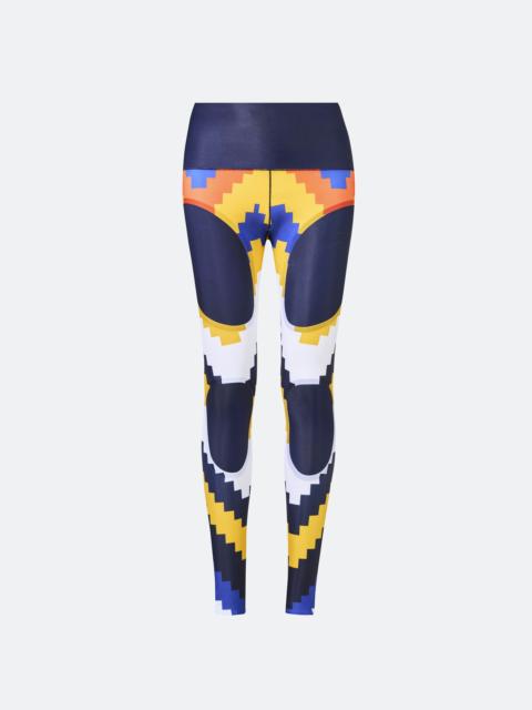 PERFECT MOMENT Chevron Compression Legging