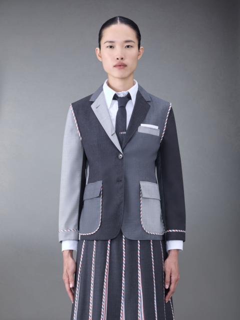 Thom Browne Unconstructed Funmix wool blazer