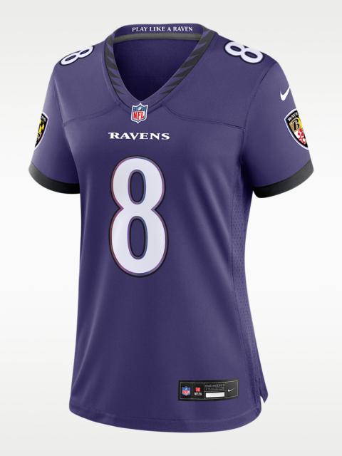 Nike Lamar Jackson Baltimore Ravens Women's Nike NFL Game Jersey