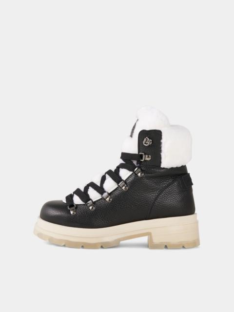 BOGNER Swansea Mid boots in Black/White