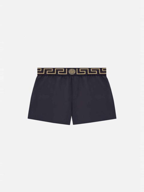 Greca Border Short Swim Shorts