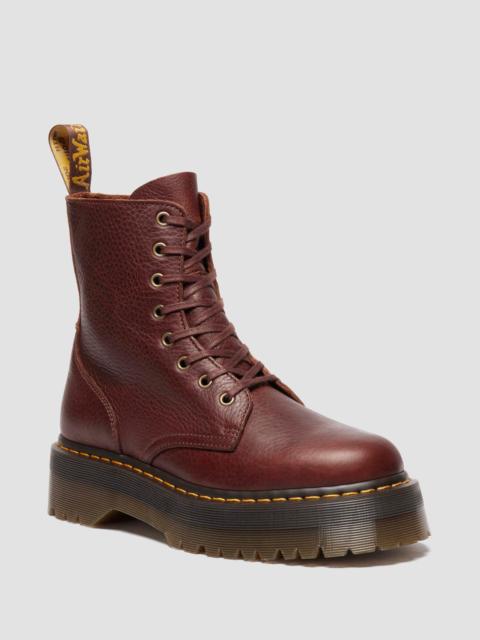 JADON Soft Ambassador Leather Platform Boots