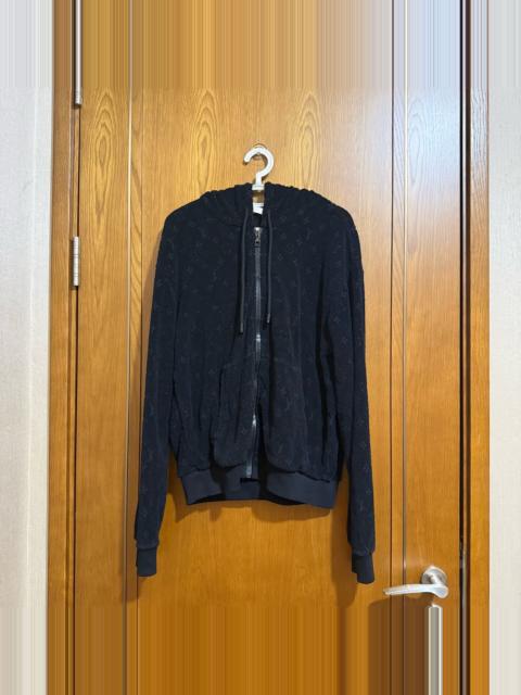 Louis Vuitton Louis Vuitton Towel Print Zip-Up Hooded Sweater