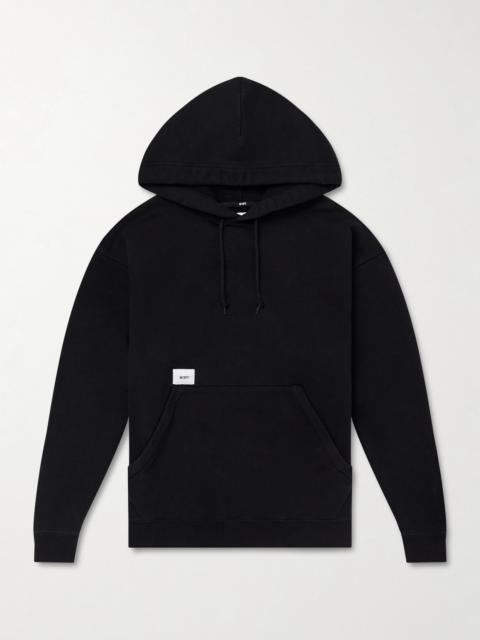 WTAPS SIGN-YD Cotton-Jersey Hoodie