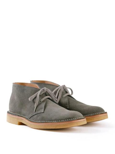 JOHN LOFGREN LK-019 Military Desert Boot Japanese Suede Gray