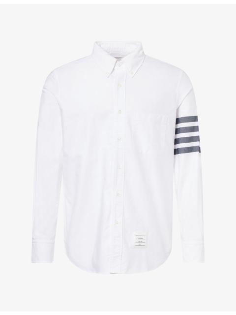 Thom Browne Brand-Stripe Cotton Shirt