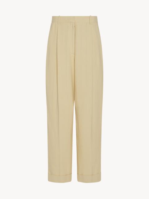 The Row Tor Pant in Viscose, Cotton and Silk