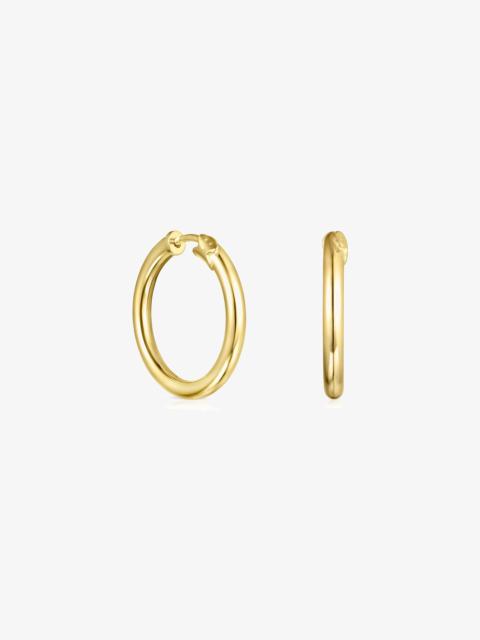 TOUS TOUS Basics small Earrings in 18K gold vermeil