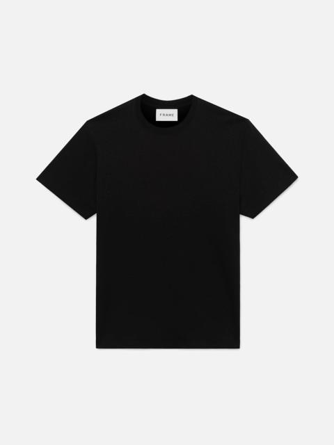 FRAME Duo Fold Tee in Noir