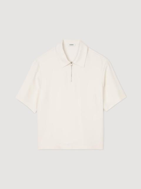 Sandro LOOSE-FIT SHIRT WITH ZIPPED COLLAR