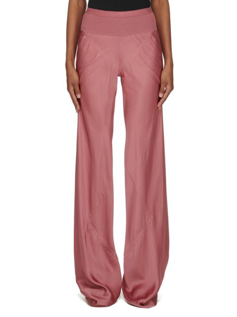 Rick Owens Pink Porterville Bias Lounge Pants
