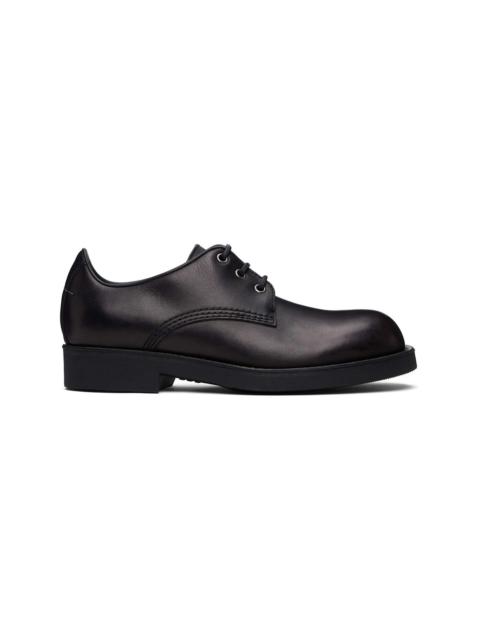 MM6 Maison Margiela Black Lace-Up Derbys