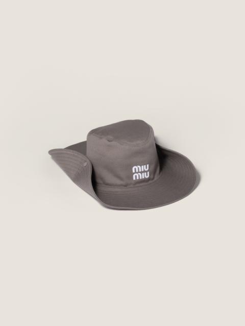 Miu Miu Drill hat