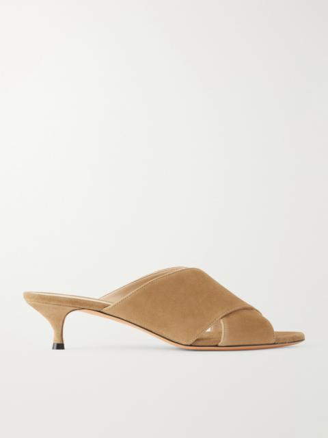 LE MONDE BÉRYL Luca 35 Suede Sandals