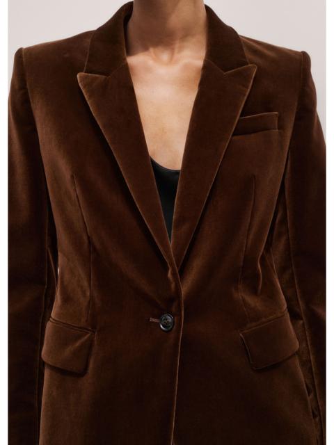 ME+EM Sharp Shoulder Blazer