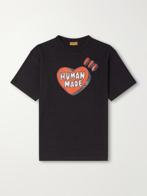 Human Made Printed Cotton-Jersey T-Shirt