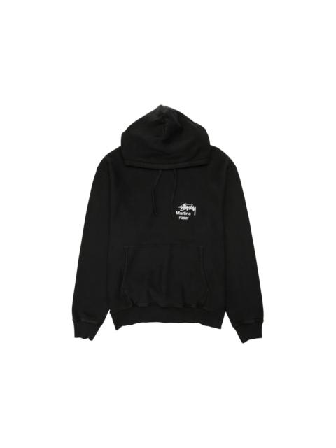 Stüssy Stussy x Martine Rose Collage Pigment Dyed Hoodie Black