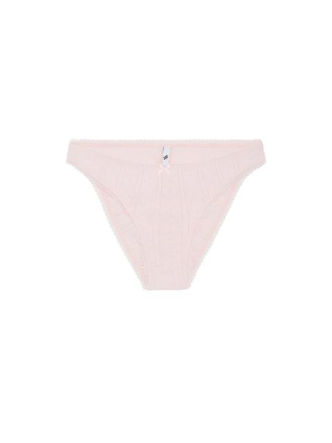 Cou Cou The High Rise: Pointelle Baby Pink
