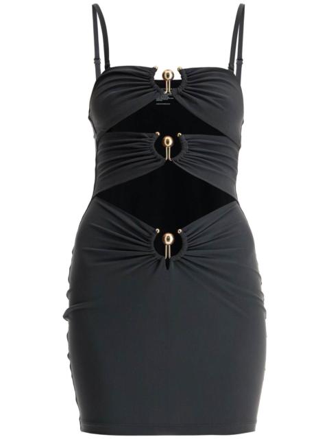 CHRISTOPHER ESBER MINI PIERCED ORBIT DRESS