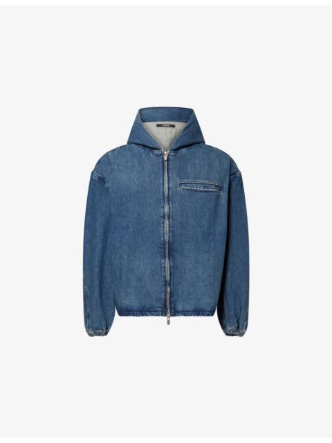 Seventh Orb Boxy-Fit Denim Jacket