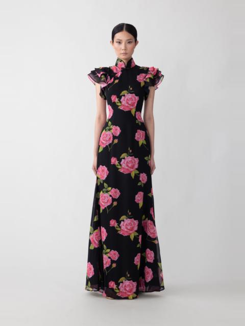 SAU LEE SYLVIE FLORAL DRESS