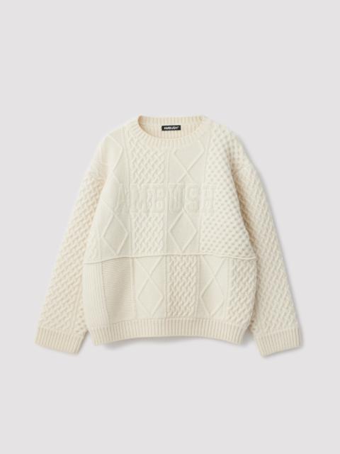 Ambush LOGO CABLE CREWKNIT