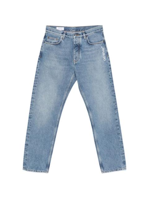 Off-White graphic jeans