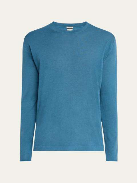 massimo alba Men's Larry Cashmere Crewneck Sweater