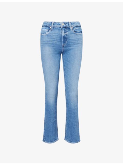 PAIGE Cindy Ankle Slim-Leg Stretch-Denim Jeans