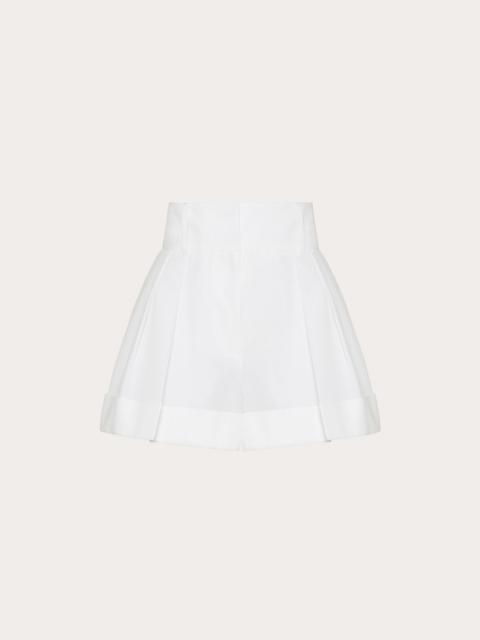 Valentino Micro-Faille Shorts